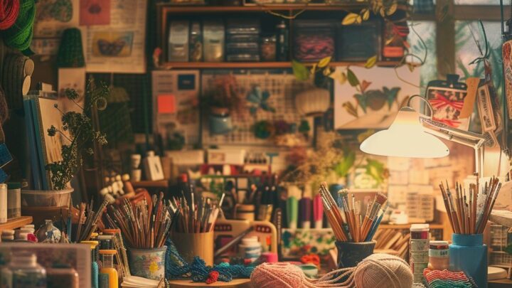 Mettez de la couleur dans votre quotidien avec l’artisanat